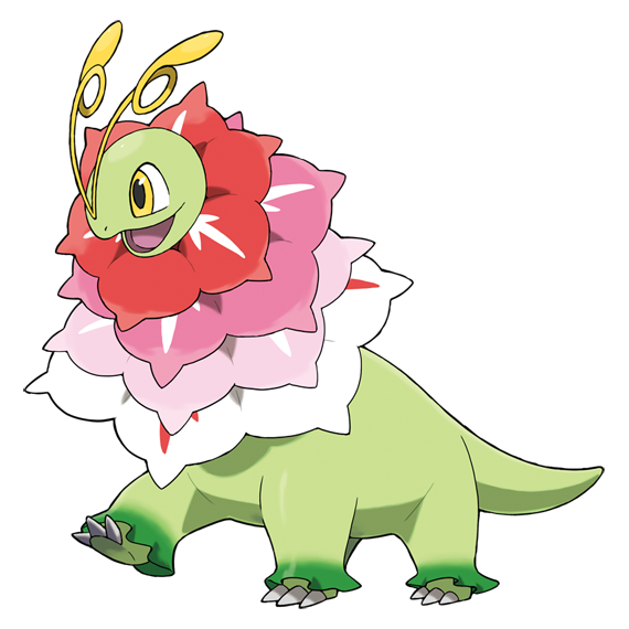 メガメガニウムの公式イラスト