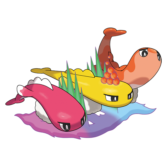 メガシャリタツの公式イラスト
